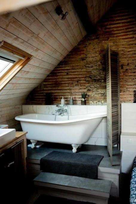 Loft Charmant Dans Le Centre Historique Nantes Zewnętrze zdjęcie